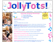 Tablet Screenshot of jollytots.org.uk